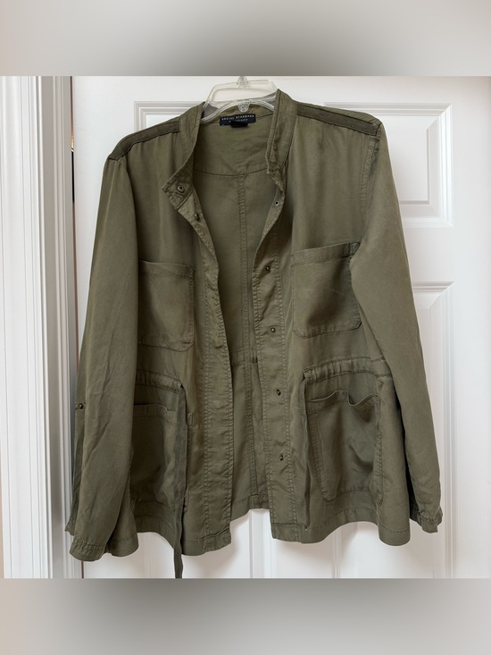 Sanctuary Jackets & Blazers - Social Standard by Sanctuary olive green military field jacket size XL